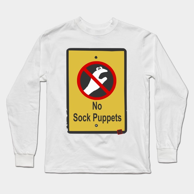 Socks is not an Option Long Sleeve T-Shirt by robgprice